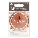 Miss Broadway Love the Sun Bronzer Terra Compatta Effetto Matte Bronze Matte 9 g